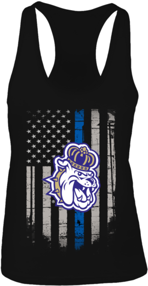 James Madison Dukes Thin Blue Line Shirt - Ncaa Kolder James Madison Alt Kolder Kaddy (600x600), Png Download