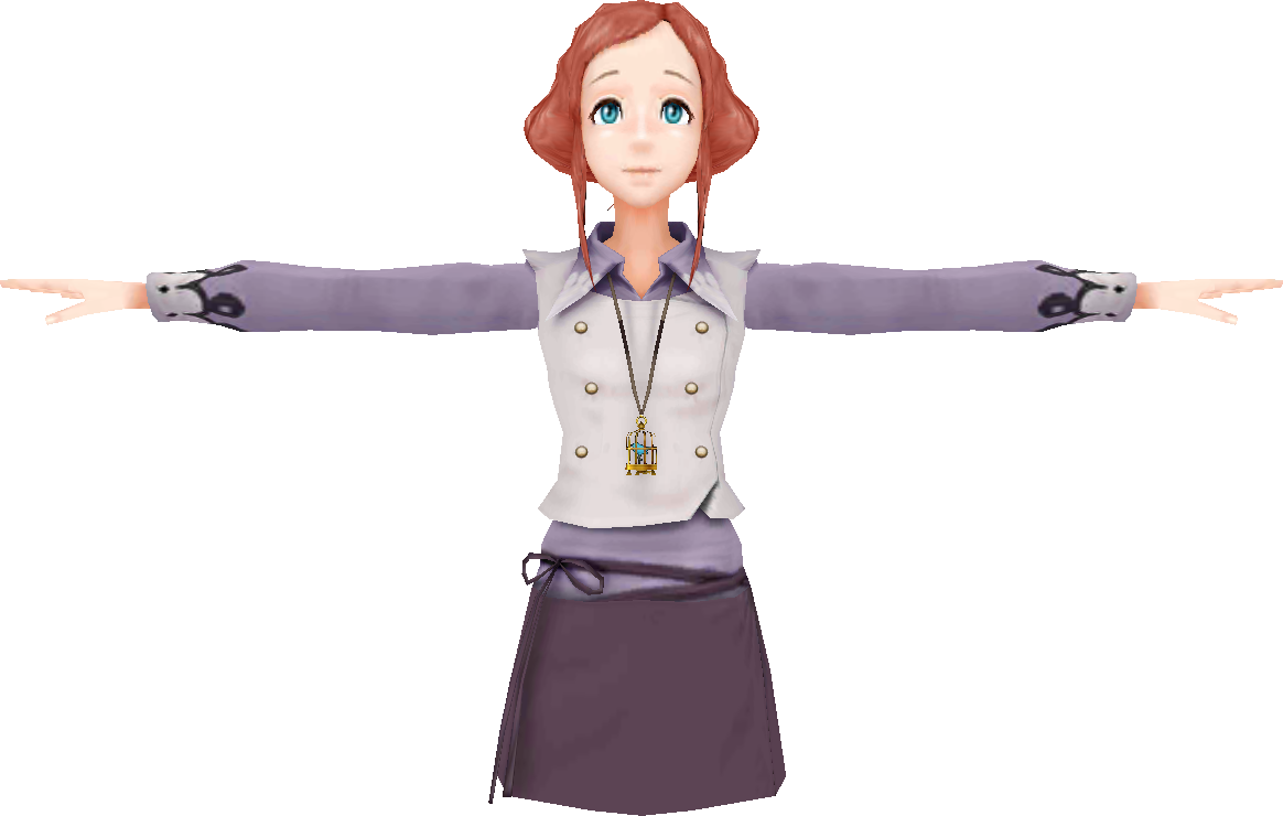 Luna Model - Zero Time Dilemma Model Rips (1164x740), Png Download