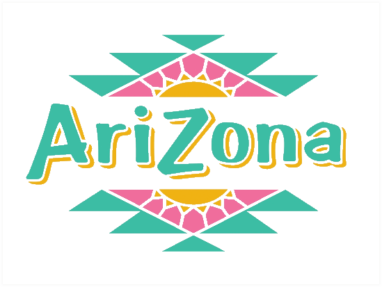 Arizona Iced Tea - Arizona Iced Tea Logo (549x413), Png Download
