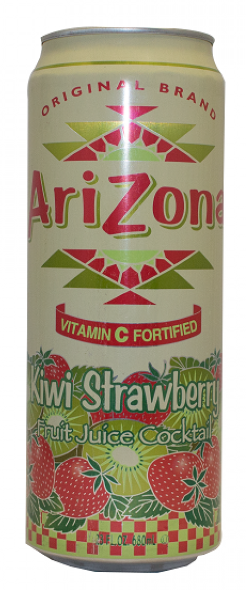 Arizona Can 23oz Kiwi Strawberry - Arizona Kiwi Strawberry Drink - 23 Fl Oz Can (1200x1200), Png Download