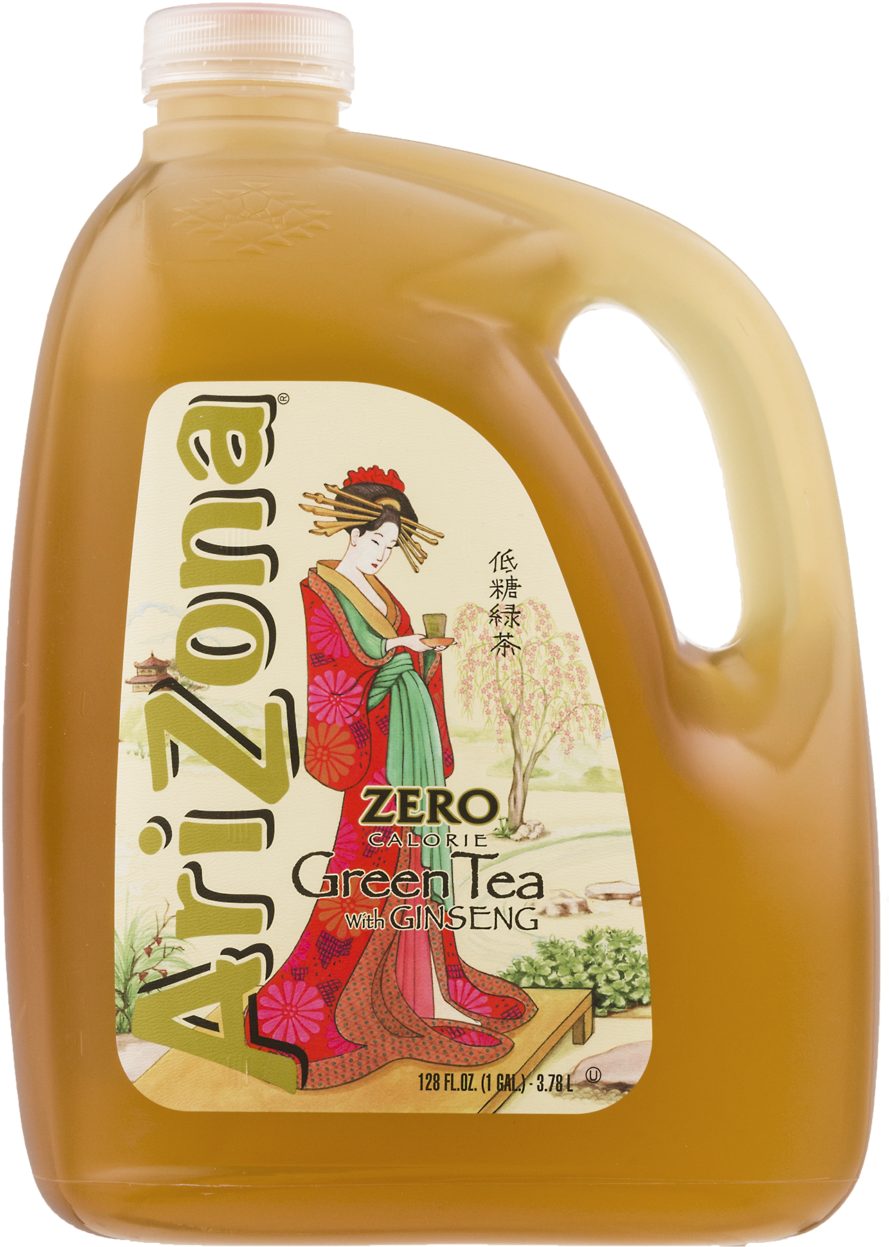 Arizona Zero Green Tea (1800x1800), Png Download