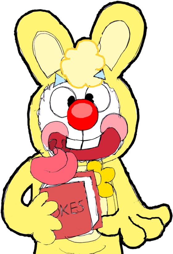 Cuddles As A Clown By Aygodeviant-d5vekh4 - Happy Tree Friends Clown (763x1046), Png Download