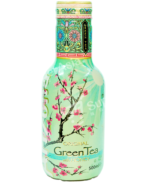 Arizona Green Tea With Ginseng & Honey (600x800), Png Download