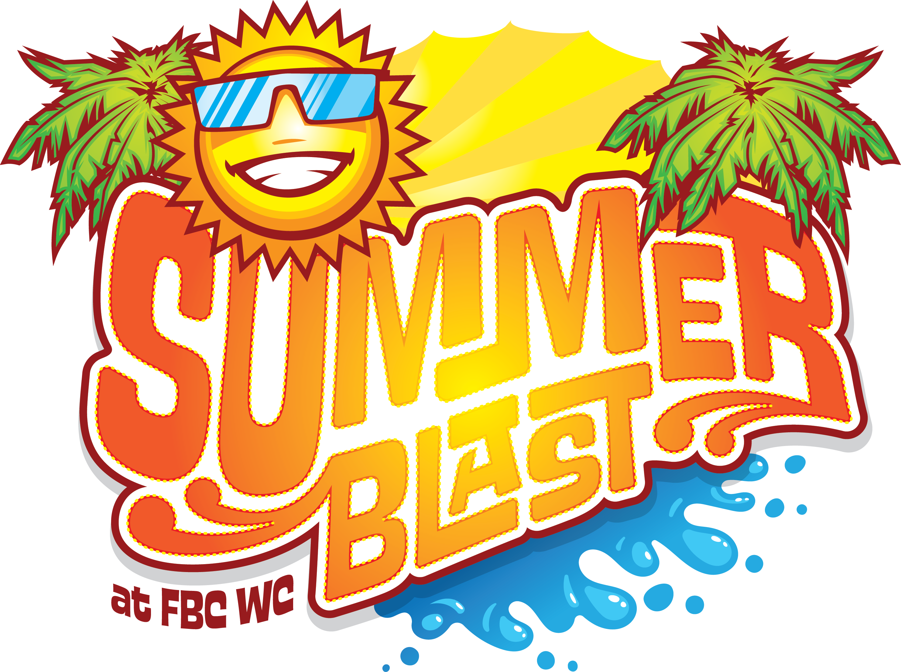 Summer Blast - Summer Sun (2966x2212), Png Download