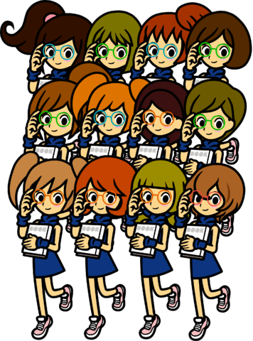Cheers 3ds - Rhythm Heaven Megamix (356x480), Png Download