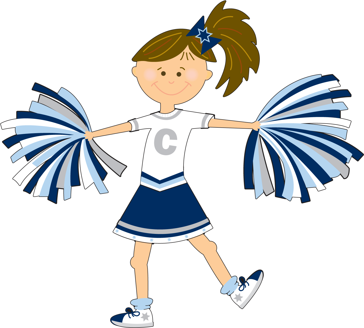 Cheer Chick Charlie - Cheer Chick Charlie: Let's Do (1534x1396), Png Download