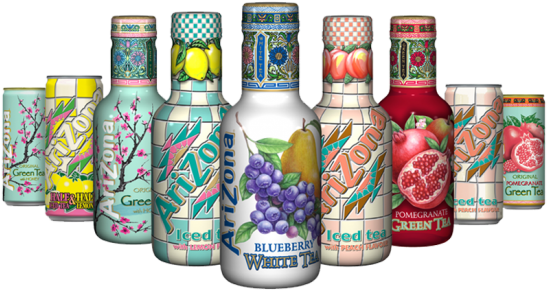 Arizona Blueberry White Tea 500 Ml (pack (1030x295), Png Download