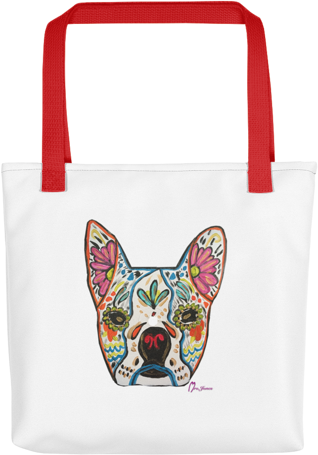 Boston Terrier Tote Bag - Cafepress Boston Terrier Happy Doggy Throw Pillow (1000x1000), Png Download