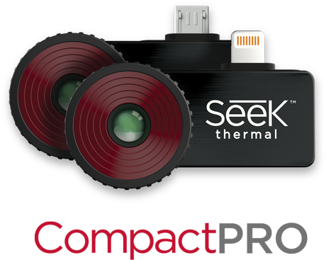 Thermal Cameras For Your Smartphone - Seek Thermal Compact Pro - Android Thermal Imaging (500x422), Png Download