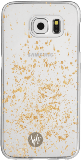 Gold Flakes Case By Wonder Forest - Mobile Phone Case (300x547), Png Download
