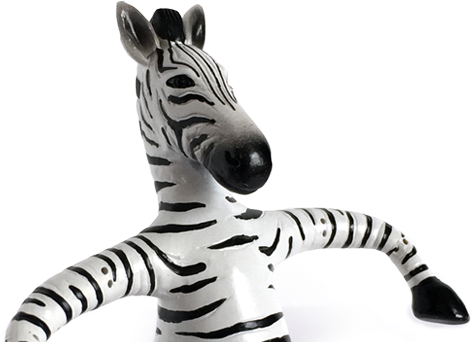 Zebra - Sarasa Zebra Pen Holder (479x350), Png Download