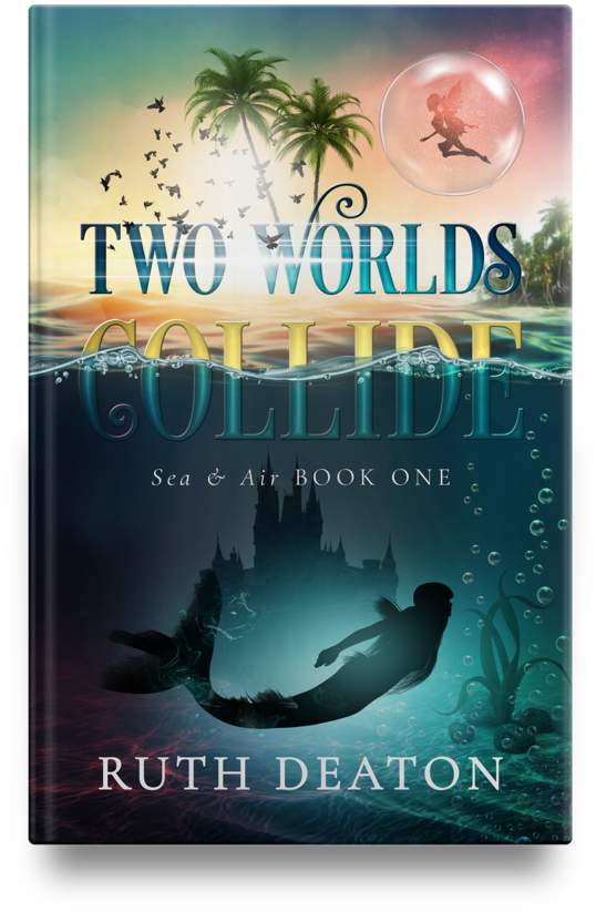 Ruth Deaton's Two Worlds Collide - Two Worlds Collide: Sea & Air (1000x1000), Png Download