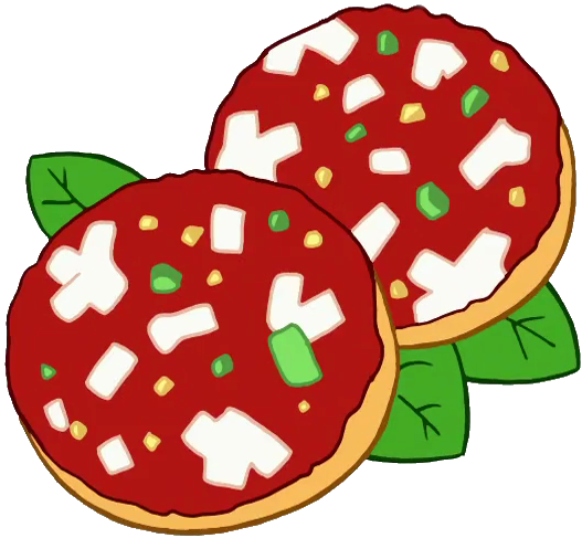 Pizza Bagel - Steven Universe Pizza Bagel (527x487), Png Download