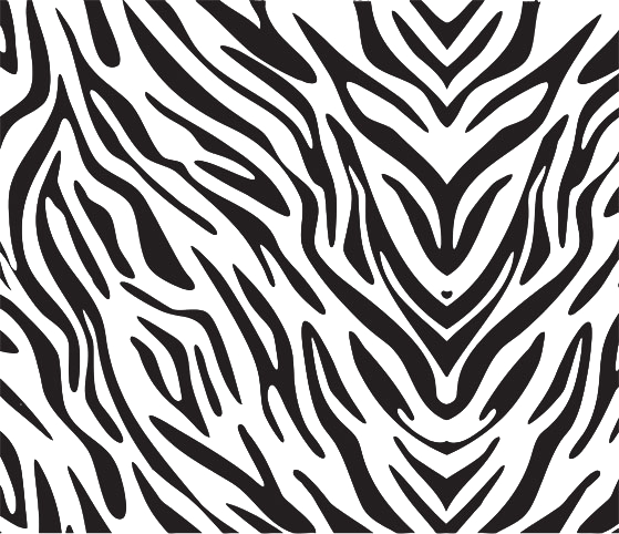 Zebra Print Png Free Download - Zebra Print Png (559x482), Png Download