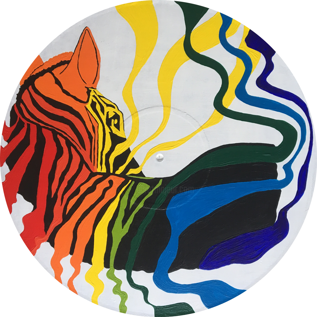 3 Cm ©2017 By Pinto Acryl By Ulrike - Painting (1114x1114), Png Download