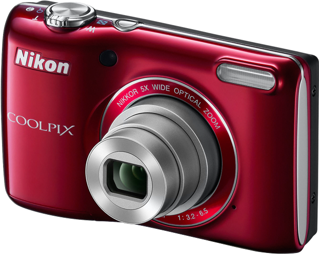 Photo Of Coolpix L26 - Digital Camera Nikon Coolpix (700x595), Png Download