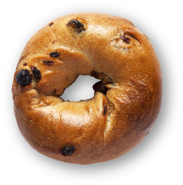 Cinn Raisin - Bagel (1000x800), Png Download