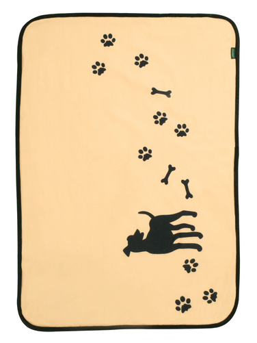 Pet Blanket, Beige Dog Print - Zoofari Haustierdecke, 70 X 100 Cm - Hundekissen (500x500), Png Download