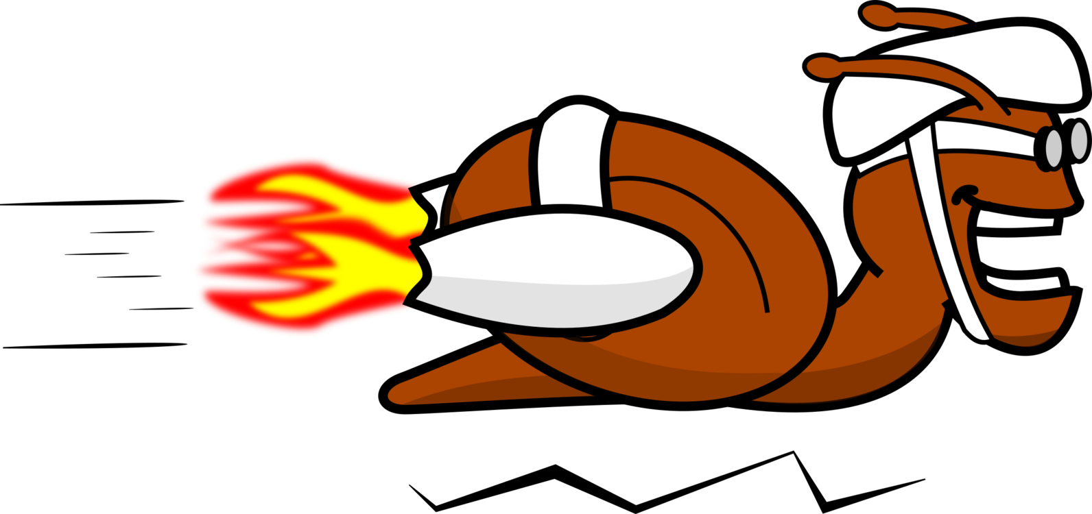Snail Rocket Cartoon Drawing Outer Space - Snail Rocket (1592x750), Png Download
