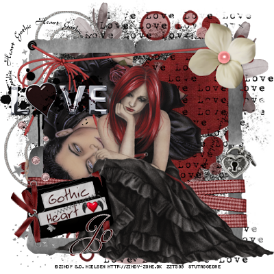 Gothic Love Gothic Sad Girl - Gefrorene Herz-gruß-karte Karte (400x400), Png Download