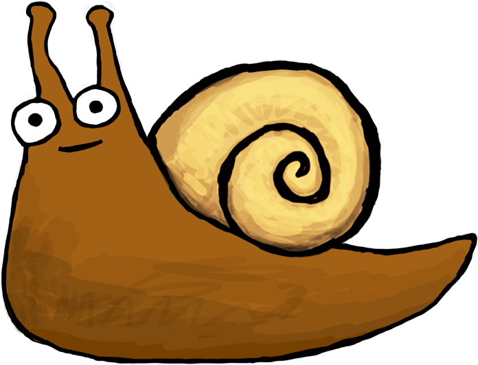 Sherman The Snail Sure Is A Big Fella - Giant African Snail Png (700x541), Png Download