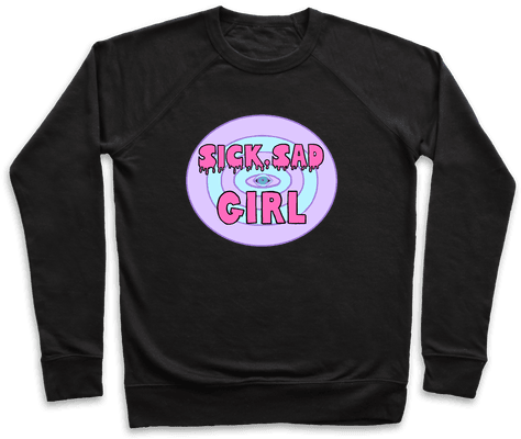 Sick Sad Girl Pullover - Pennywise X Mr Babadook (484x484), Png Download