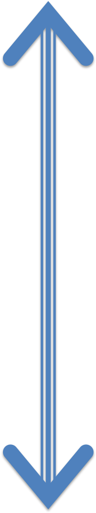 2 Head Arrow - Arrow With 2 Heads (283x1296), Png Download
