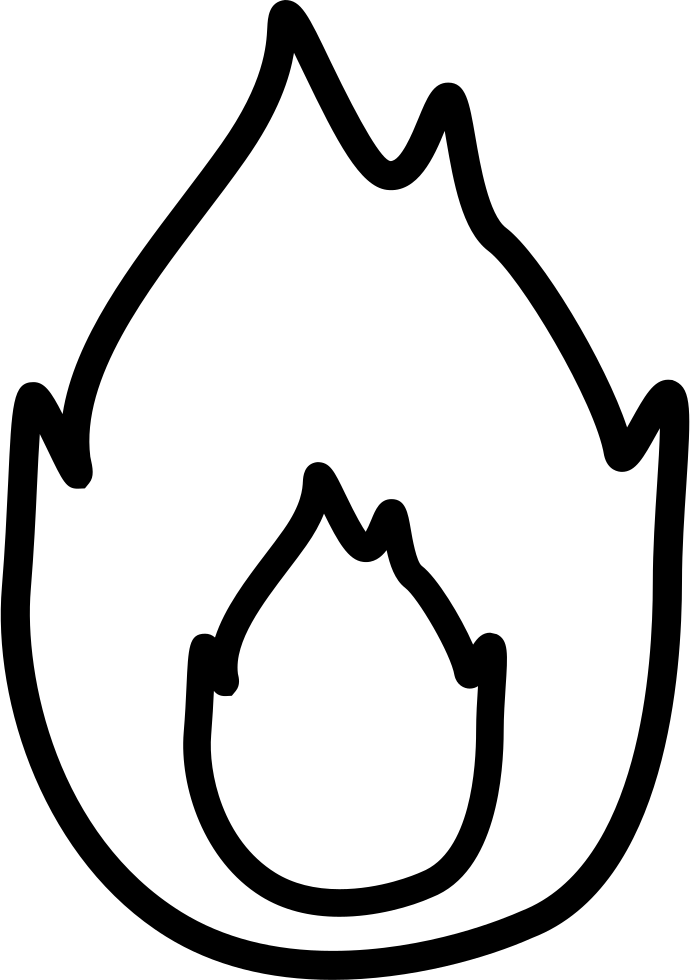 Clipart Library Library Fire Png Icon Free Download - Ufo Coloring Pages (690x980), Png Download