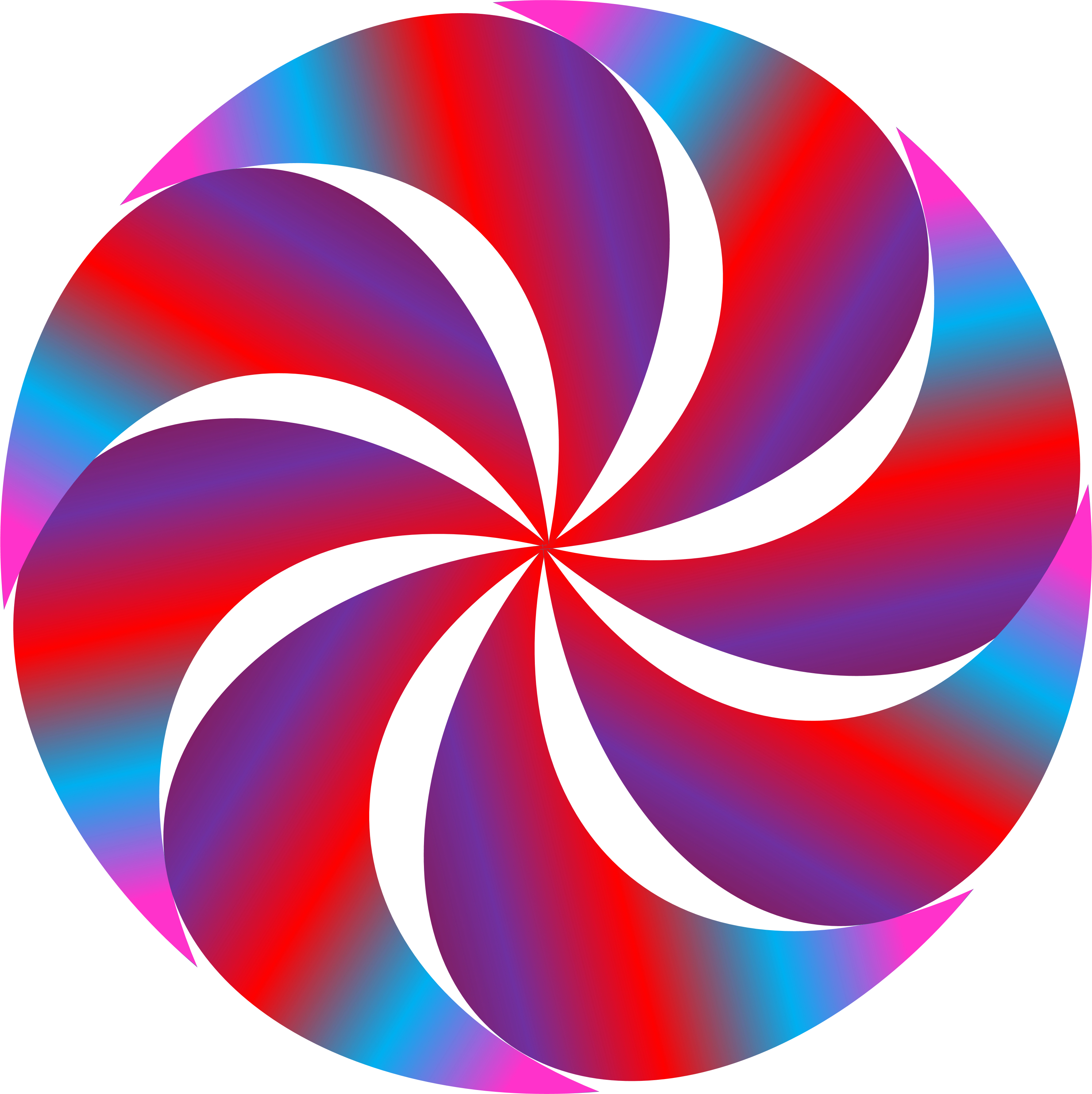 Gradient Swirl Design Element Bold 740031 - Element Bold (2993x2998), Png Download