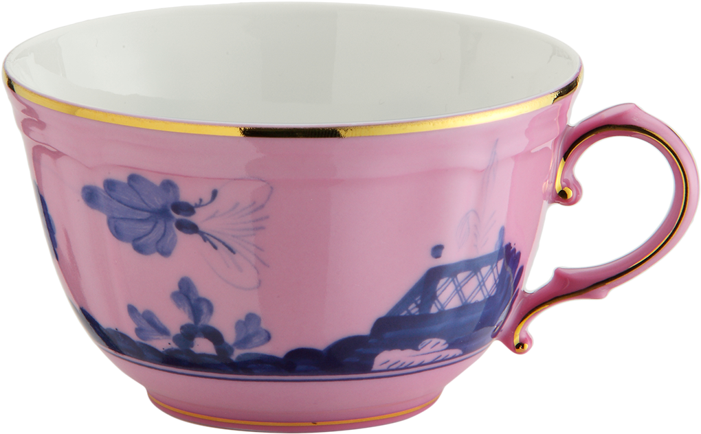 Tea Set For Two Oriente Italiano Azalea - Richard Ginori Oriente Italiano - Albus Tea Cup (1412x1022), Png Download