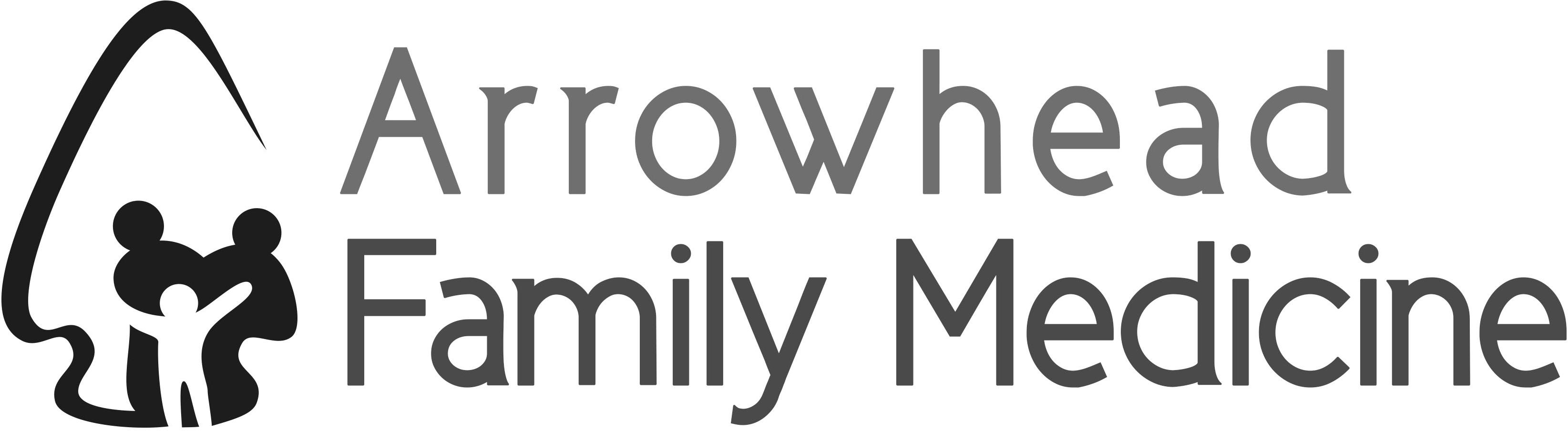 Arrowhead Family Medicine Logo - Medicine (3600x1200), Png Download