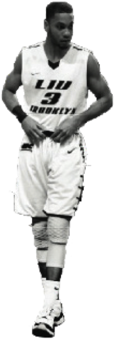 Iverson Fleming Courtesy Of Liu Athletics - Basketball Player (675x902), Png Download