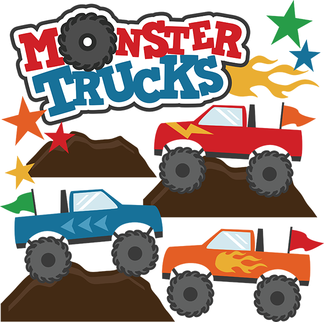 Monster Trucks Svg Scrapbook Collections Monster Trucks - El Toro Loco Monster Truck Svg (648x644), Png Download