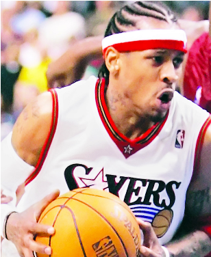 Allan Iverson - - Allen Iverson (667x375), Png Download