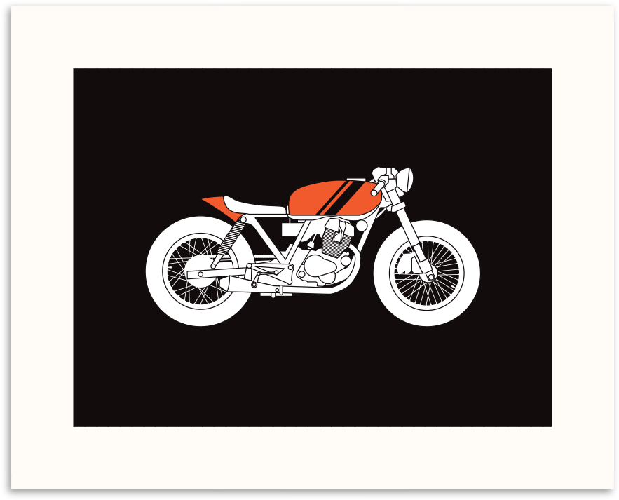 Ivy Bronx 'cafe Facer 2' Graphic Art Print On Wrapped (900x900), Png Download