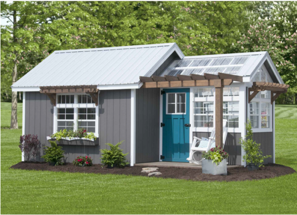 10′ X 20′ Garden Shed - Shed (600x600), Png Download