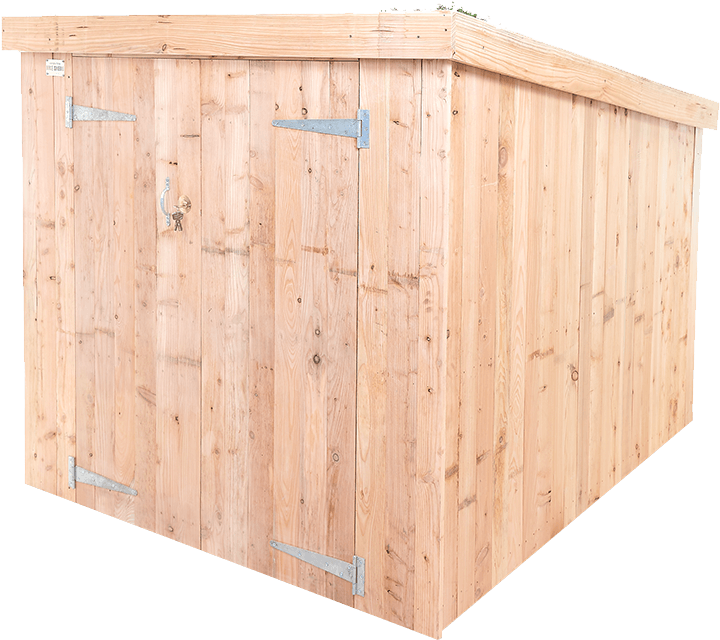 Slot-in Bike Shed - Brighton Bike Sheds (850x826), Png Download