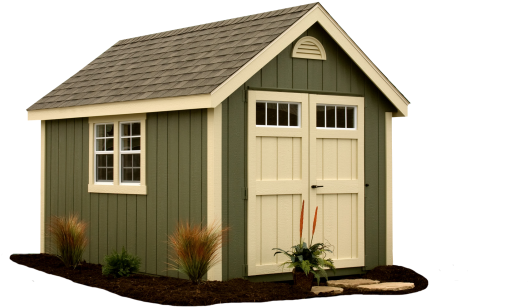 Classic Storage Shed For Sale On The North Shore Of - Amish Storage Sheds (600x397), Png Download
