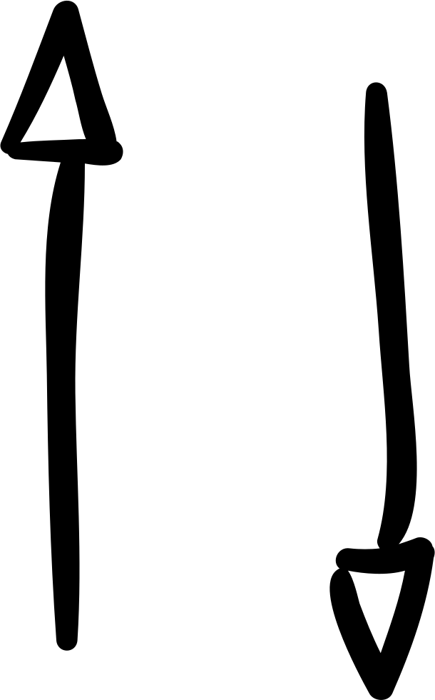 Arrows Svg Fancy (610x981), Png Download