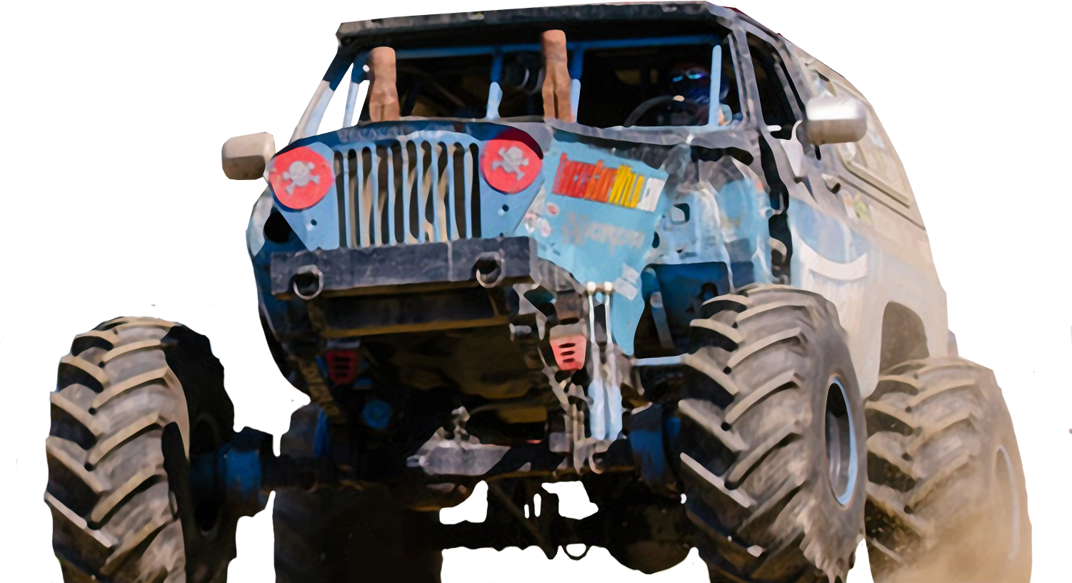27 Apr 2017 - Monster Truck (1500x870), Png Download