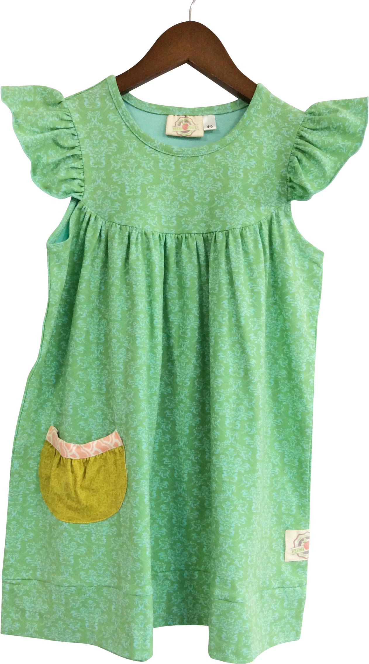 Lily's Love Tunic-damask (1654x2436), Png Download
