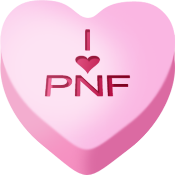Candy Heart 'i <3 Pnf' - Heart (347x347), Png Download