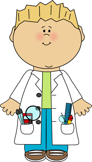 Boy Scientist Science Education, Science Art, Science - Boy Clipart (311x550), Png Download