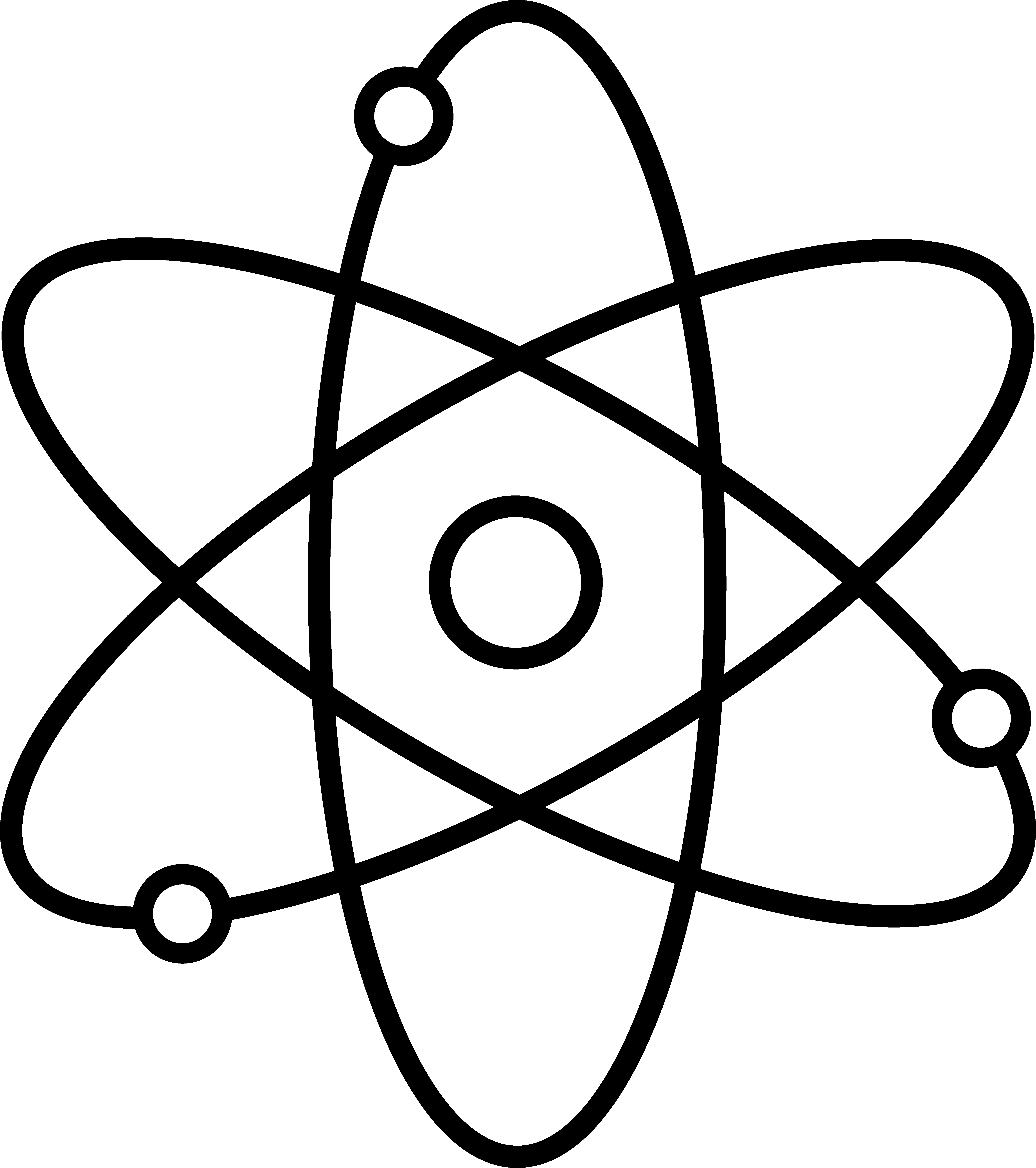 Science Cliparts Black (6792x7659), Png Download