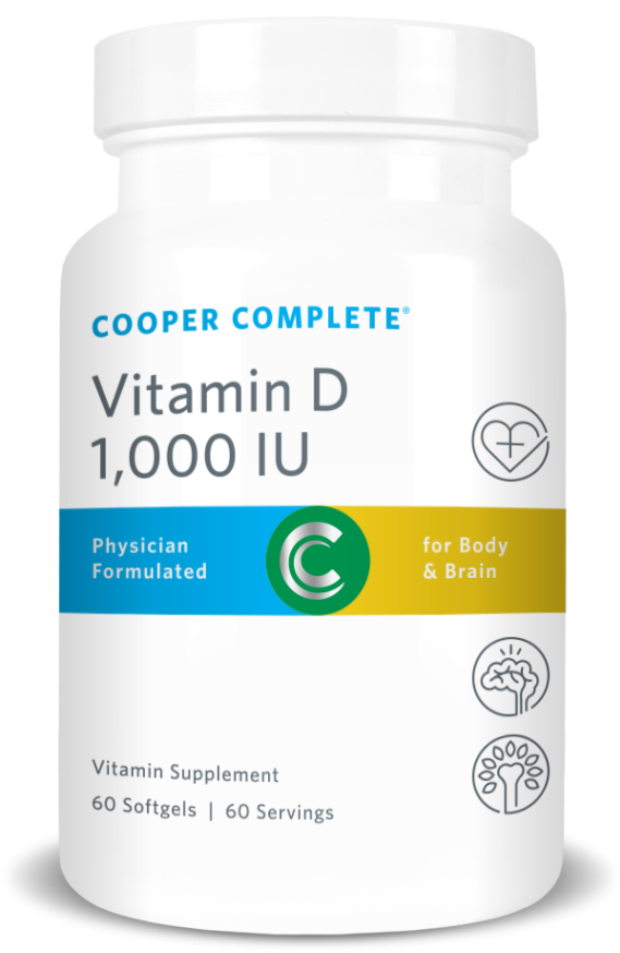 Vitamin D3 1000 Iu Cooper Complete Nutritional Supplements - Multivitamin (609x890), Png Download