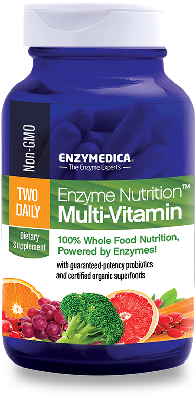 Enzyme Nutrition™ Multi-vitamin Two Daily - Enzymedica Womens 50+ Enzyme Nutrition Multi-vitam (540x864), Png Download