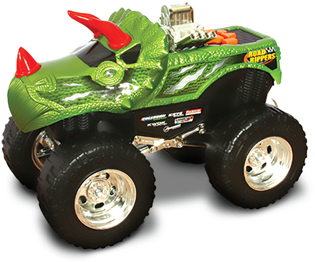 Toy State Road Rippers Light And Sound 10" Monster (1002x672), Png Download