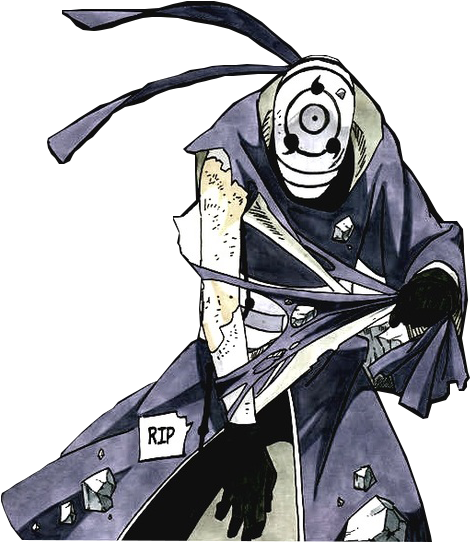 Obito, Anime, And Manga Image - Obito Uchiha Manga (500x586), Png Download