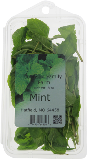 Johnson Family Farm Fresh Mint - Mint (329x600), Png Download