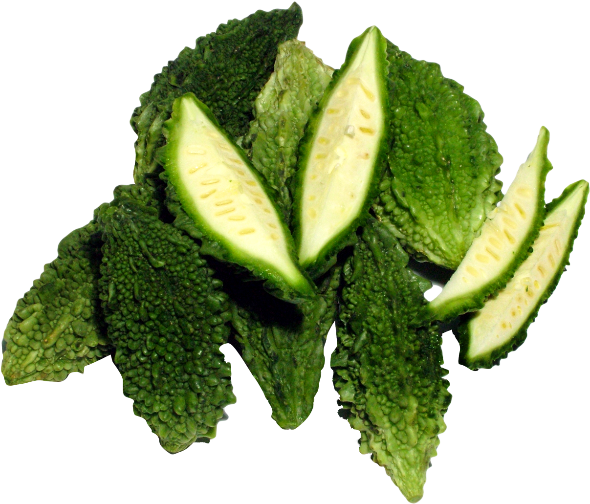 Bitter Gourd Png Image - Bitter Melon Png (1274x1085), Png Download
